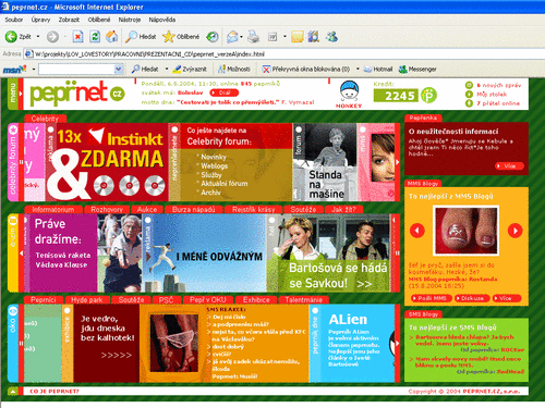 Screenshot Peprnet